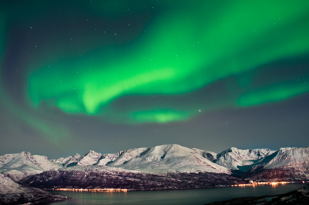 Surreal views of the Aurora Borealis phenomenon in Norway. 