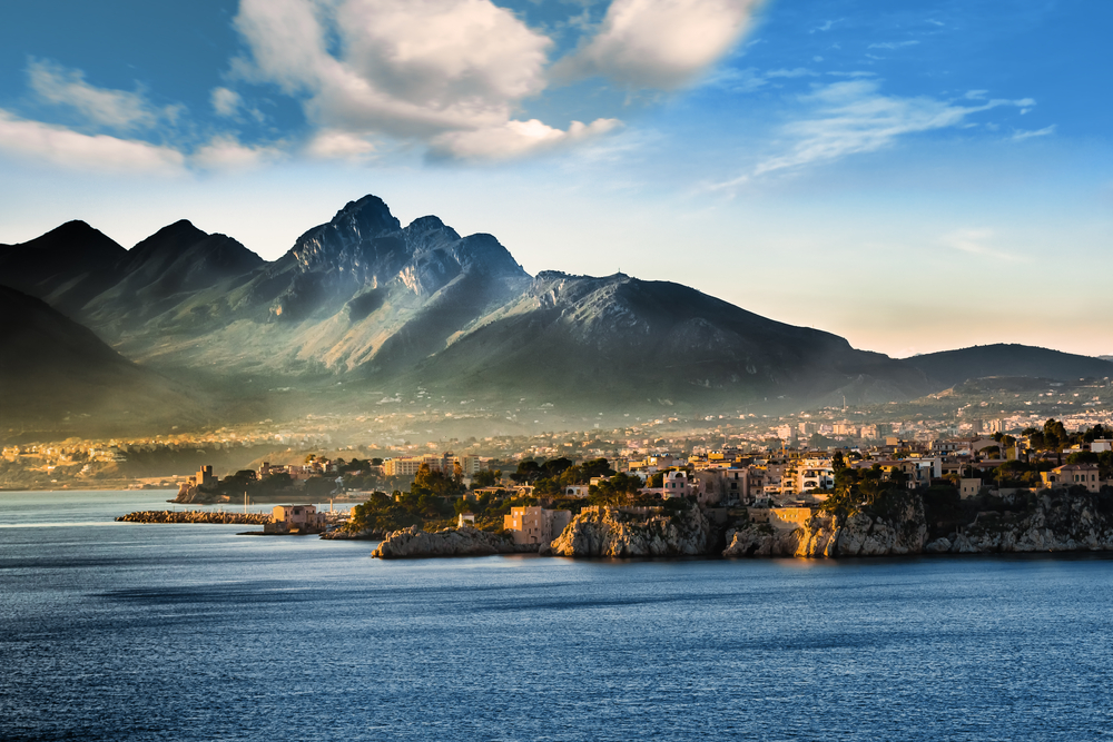 Breathtaking vistas in Sicily, Italy. 