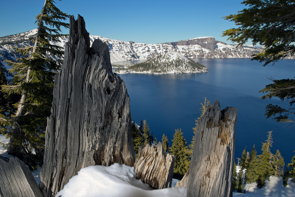 Wizard Island,Crater Lake National Park