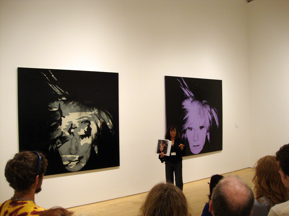 Andy Warhol self portrait