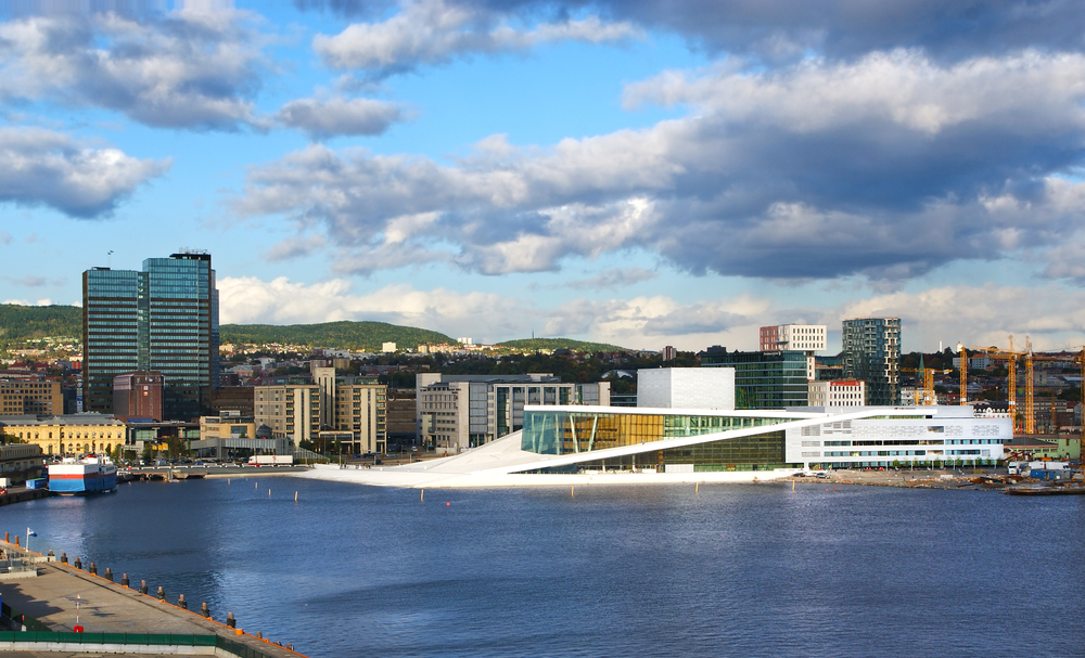 The opera house in Oslo. Norway